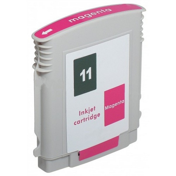 Show details for Remanufactured HP 11 (C4837AN) InkJet Cartridge, Magenta, 28ML Picture of Remanufactured HP 11 (C4837AN) InkJet Cartridge, Magenta, 28ML