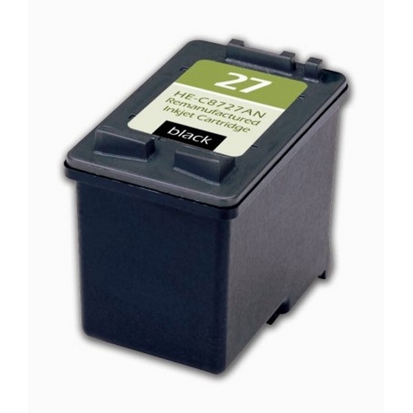 Show details for Remanufactured HP 27 (C8727AN) InkJet Cartridge, Black, 285 Yield Picture of Remanufactured HP 27 (C8727AN) InkJet Cartridge, Black, 285 Yield