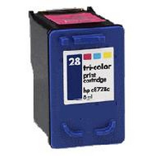 Show details for Remanufactured HP 28 (C8728AN) InkJet Cartridge, Tri-Color, 18ML Picture of Remanufactured HP 28 (C8728AN) InkJet Cartridge, Tri-Color, 18ML