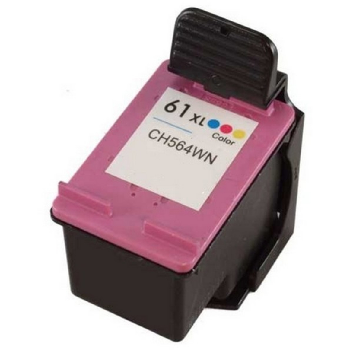 Picture of Remanufactured HP 61XL (CH564WN) InkJet Cartridge, Tri-Color, 450 High Yield