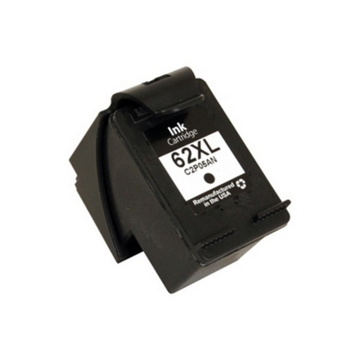 Picture of Remanufactured HP 62XL (C2P05AN) InkJet Cartridge, Black, 600 High Yield