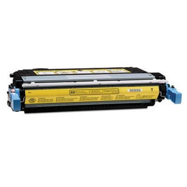 Show details for Remanufactured HP 642A (CB402A) Toner Cartridge, Yellow, 7.5K Yield Picture of Remanufactured HP 642A (CB402A) Toner Cartridge, Yellow, 7.5K Yield