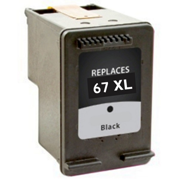 Show details for Remanufactured HP 67XL (3YM57AN) InkJet Cartridge, Black, 240 High Yield Picture of Remanufactured HP 67XL (3YM57AN) InkJet Cartridge, Black, 240 High Yield