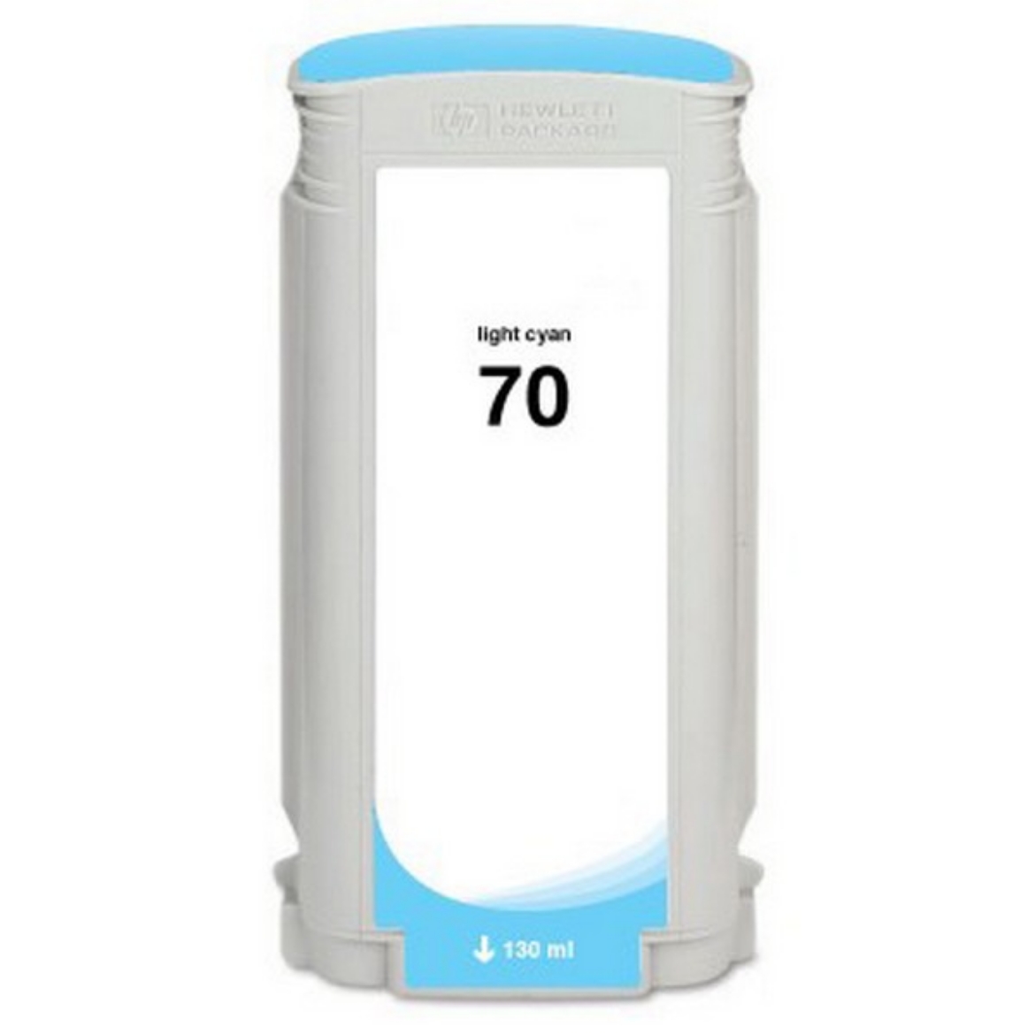 Picture of Remanufactured HP 70 (C9390A) Wide Format, Light Cyan, 130ml Yield