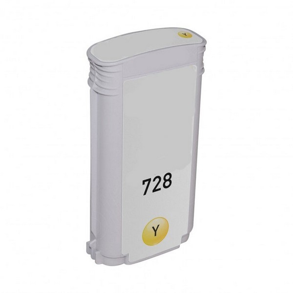 Show details for Remanufactured HP 728 (F9K15A) Wide Format, Yellow, 130ml Picture of Remanufactured HP 728 (F9K15A) Wide Format, Yellow, 130ml