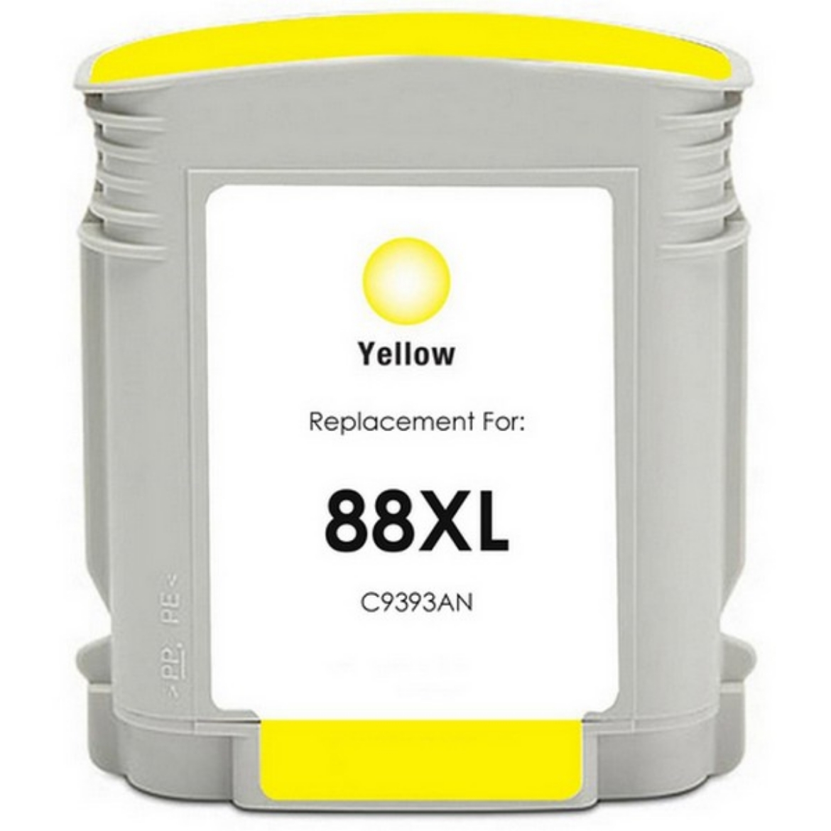 Picture of Remanufactured HP 88XL (C9393AN) InkJet Cartridge, Yellow, 1540 High Yield