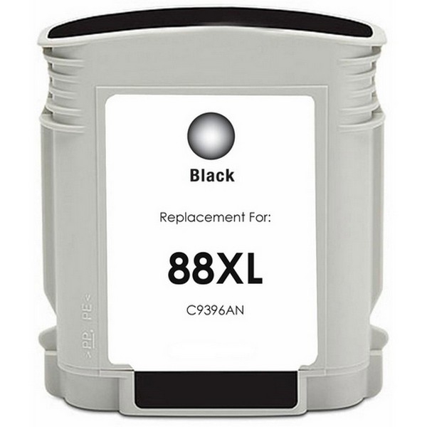 Show details for Remanufactured HP 88XL (C9396AN) InkJet Cartridge, Black, 2450 High Yield Picture of Remanufactured HP 88XL (C9396AN) InkJet Cartridge, Black, 2450 High Yield