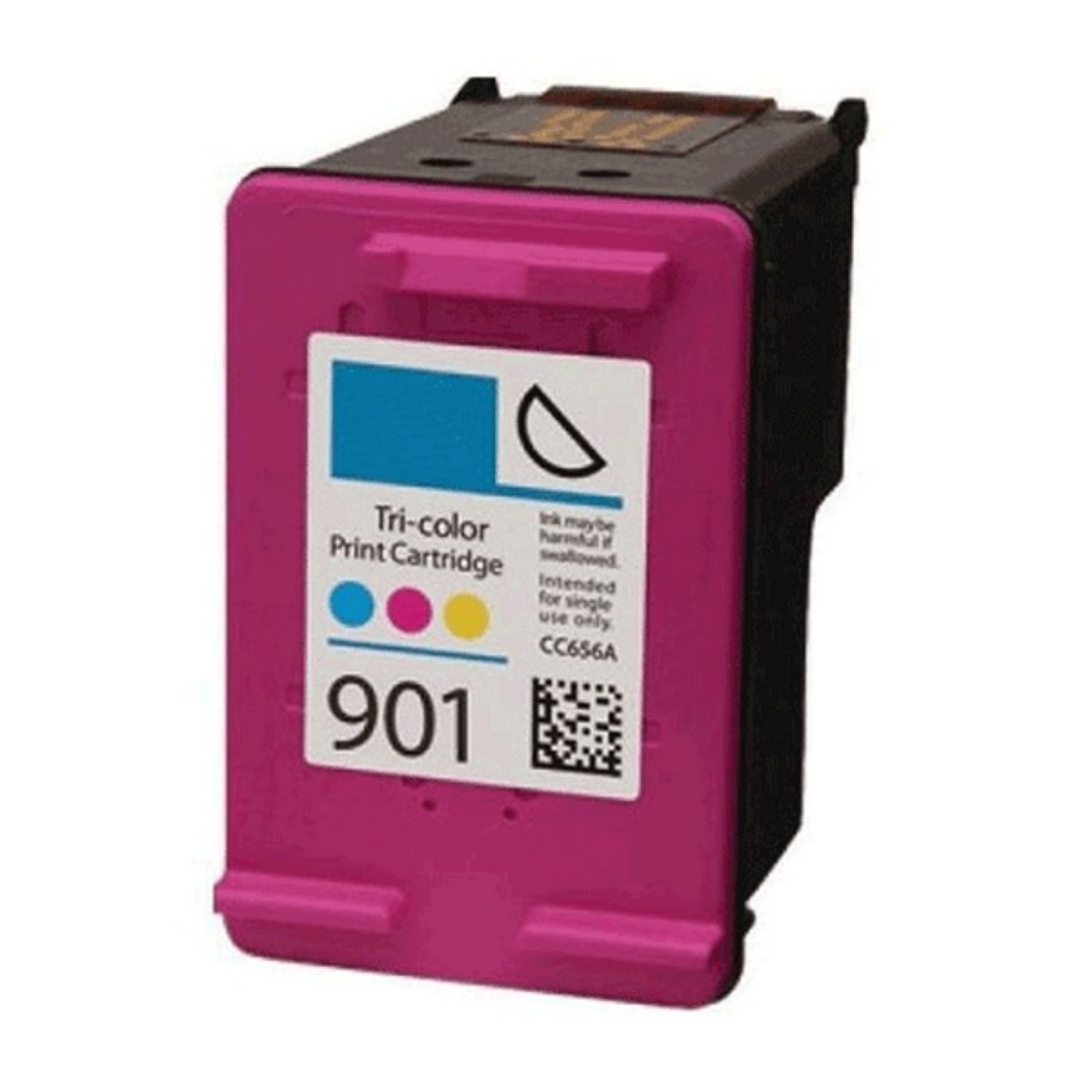 Picture of Remanufactured HP 901 (CC656AN) InkJet Cartridge, Tri-Color, 360 Yield