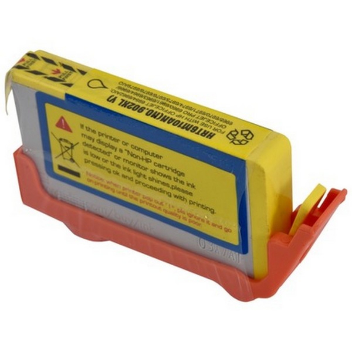 Picture of Remanufactured HP 902XL (T6M10AN) InkJet Cartridge, Yellow, 825 High Yield