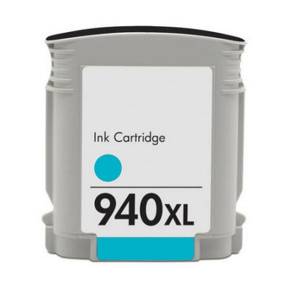 Show details for Remanufactured HP 940XL (C4907AN) InkJet Cartridge, Cyan, 1.4K High Yield, With SCC Chip Picture of Remanufactured HP 940XL (C4907AN) InkJet Cartridge, Cyan, 1.4K High Yield, With SCC Chip