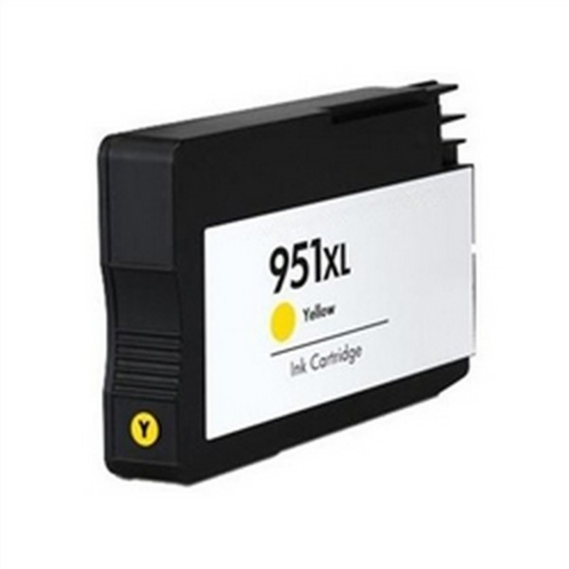 Picture of Remanufactured HP 951XL (CN048AN) InkJet Cartridge, Yellow, 1.5K High Yield, Read Ink Level