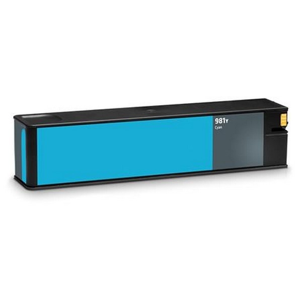 Show details for Remanufactured HP 981Y (L0R13A) InkJet Cartridge, Cyan, 16K Extra High Yield Picture of Remanufactured HP 981Y (L0R13A) InkJet Cartridge, Cyan, 16K Extra High Yield