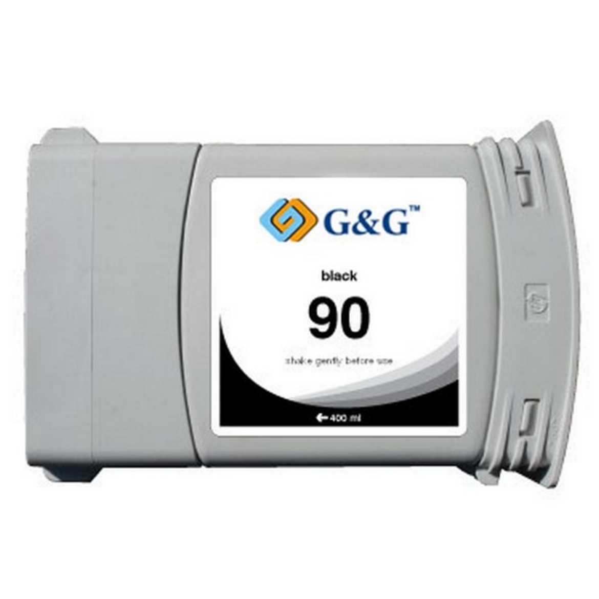 Picture of Remanufactured HP C5058A (90) Wide Format Ink, Black, 400 ML