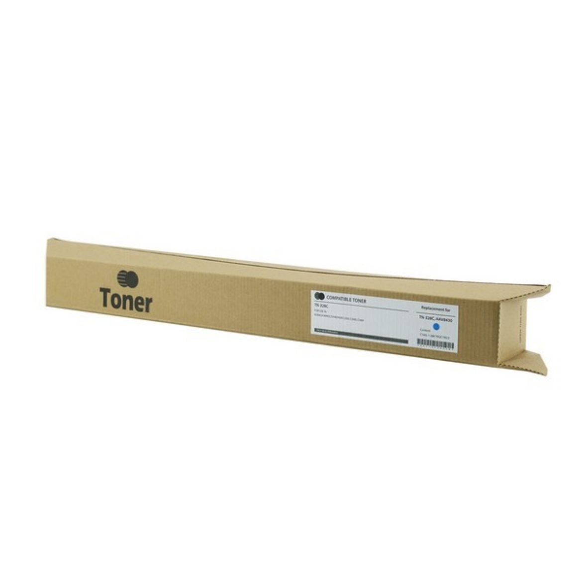 Picture of Compatible Konica Minolta TN328C (AAV8430) Toner Cartridge, Cyan, 28K Yield