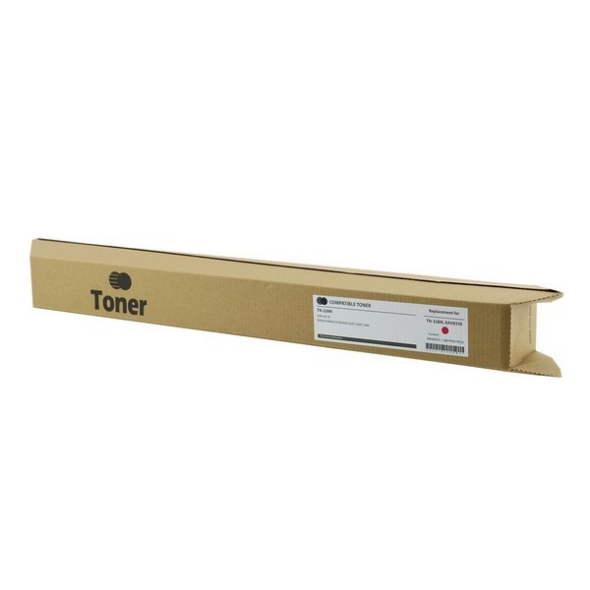 Picture of Compatible Konica Minolta TN328M (AAV8330) Toner Cartridge, Magenta, 28K Yield