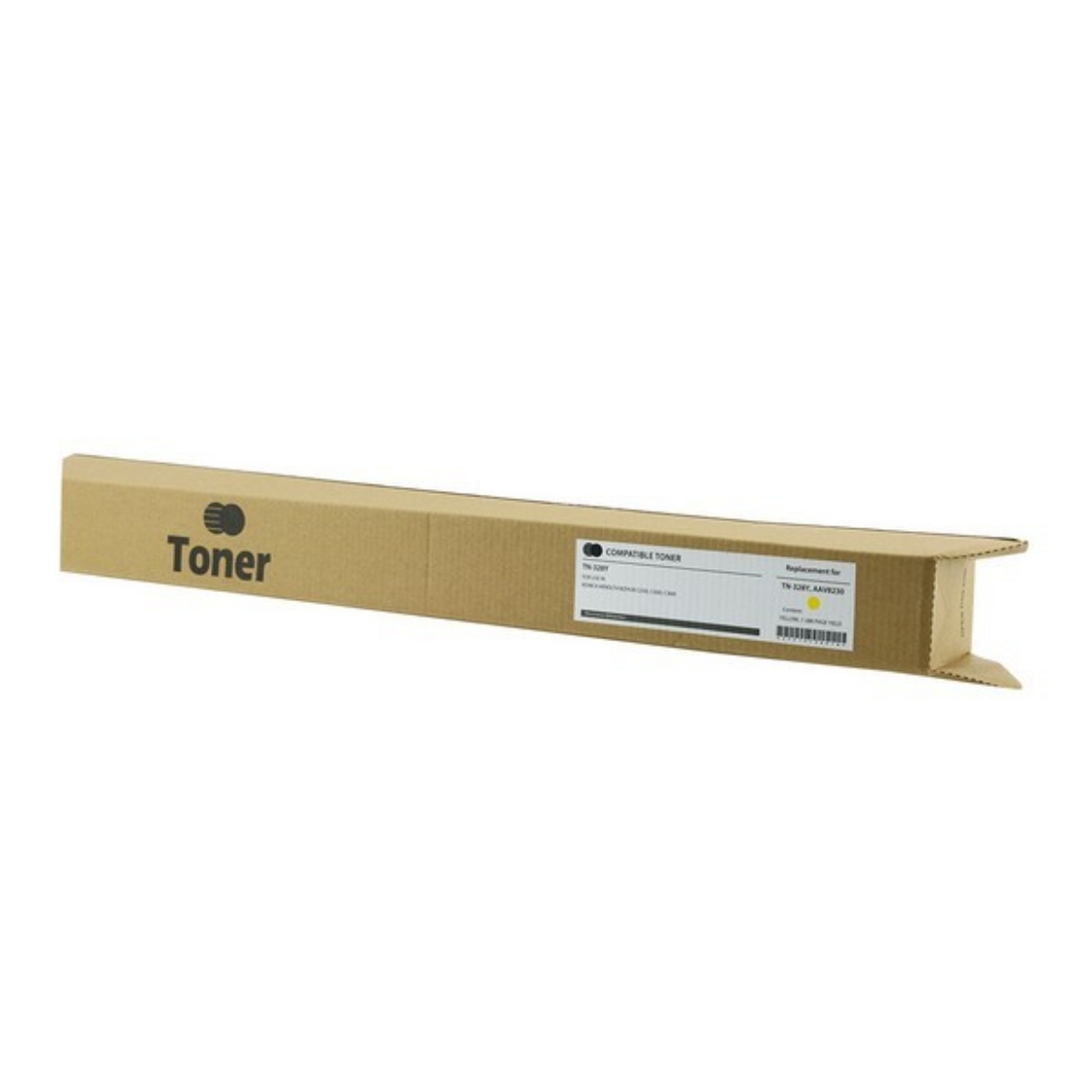 Picture of Compatible Konica Minolta TN328Y (AAV8230) Toner Cartridge, Yellow, 28K Yield