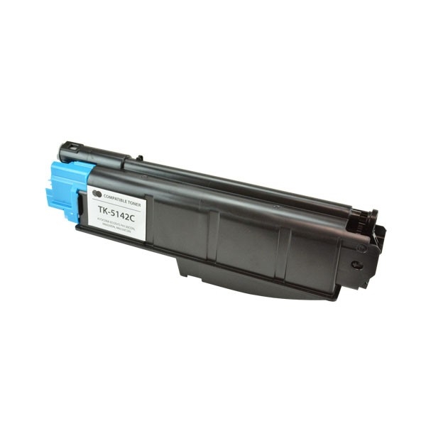 Show details for Compatible Kyocera Mita TK-5142C (1T02NRCUS0) Toner Cartridge, Cyan, 5K Yield, TAA Compliant, Made in USA Picture of Compatible Kyocera Mita TK-5142C (1T02NRCUS0) Toner Cartridge, Cyan, 5K Yield, TAA Compliant, Made in USA