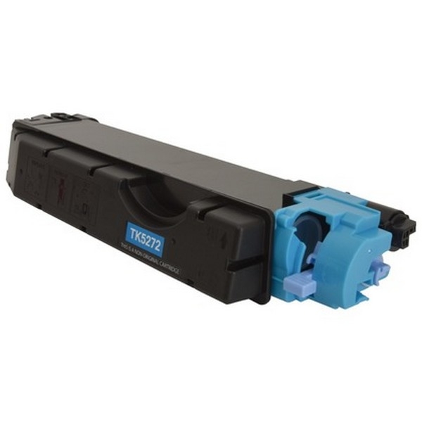 Show details for Compatible Kyocera Mita TK-5272C (1T02TVCUS0) Toner Cartridge, Cyan, 6K Yield, TAA Compliant, Made in USA Picture of Compatible Kyocera Mita TK-5272C (1T02TVCUS0) Toner Cartridge, Cyan, 6K Yield, TAA Compliant, Made in USA