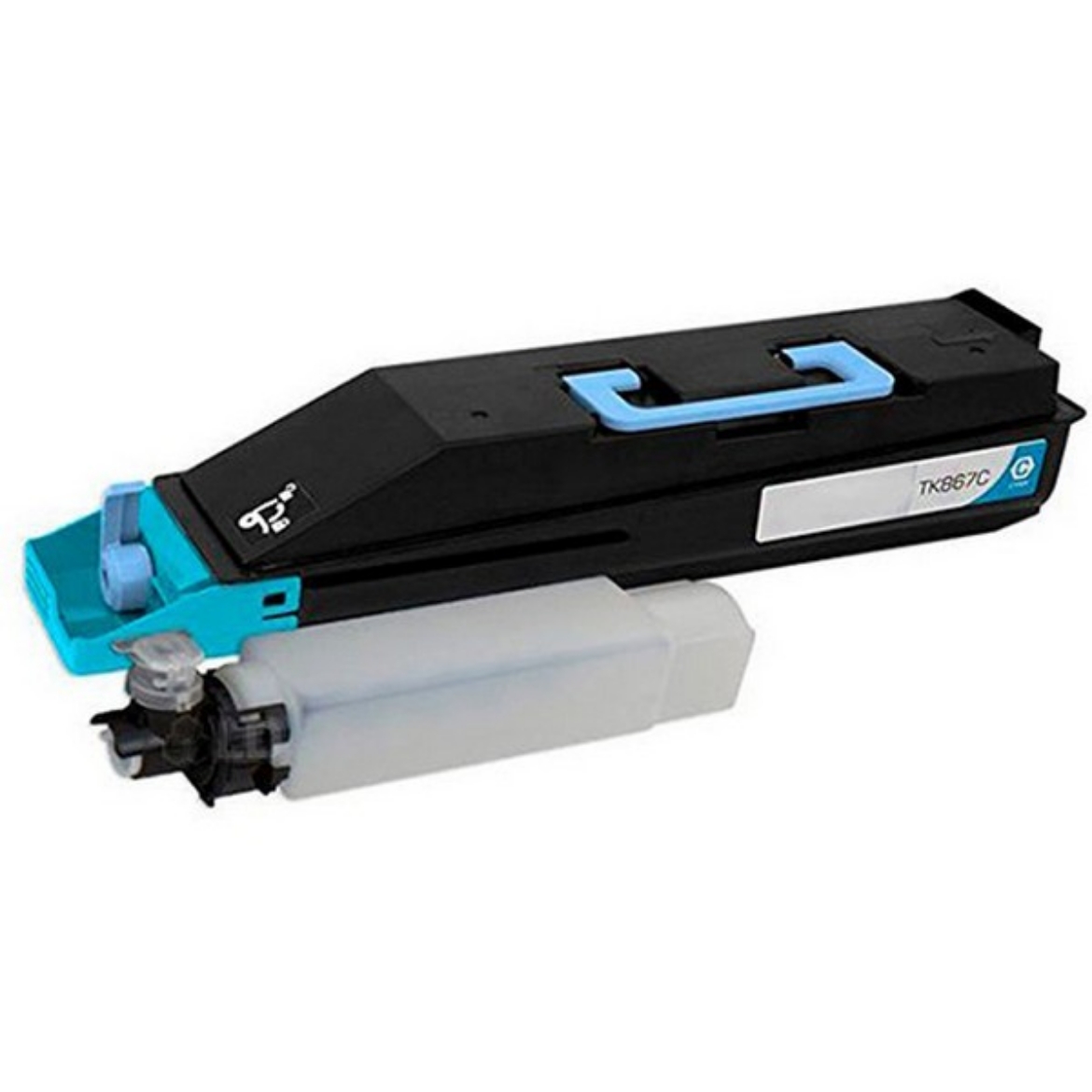 Picture of OEM Kyocera Mita TK-867C (1T02JZCUS0) Toner Cartridge, Cyan, 12K Yield