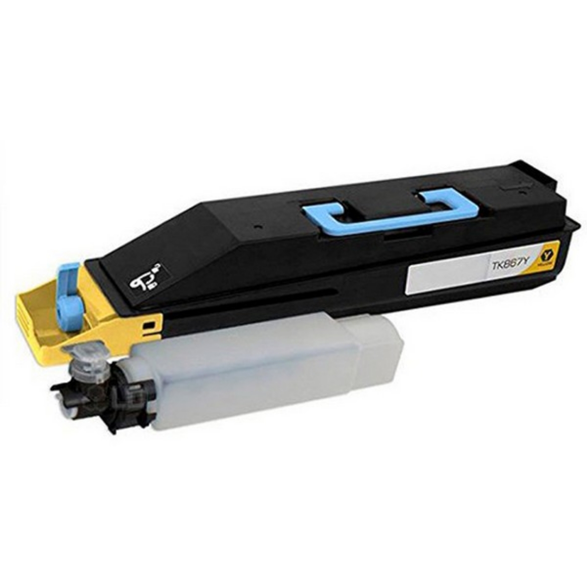 Picture of OEM Kyocera Mita TK-867Y (1T02JZAUS0) Toner Cartridge, Yellow, 12K Yield