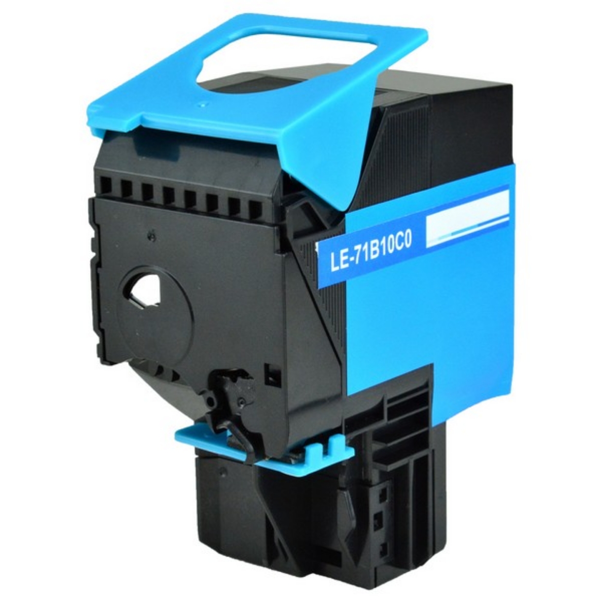 Picture of Remanufactured Lexmark 71B10C0 (71B0020) Toner Cartridge, Cyan, 2.3K Yield