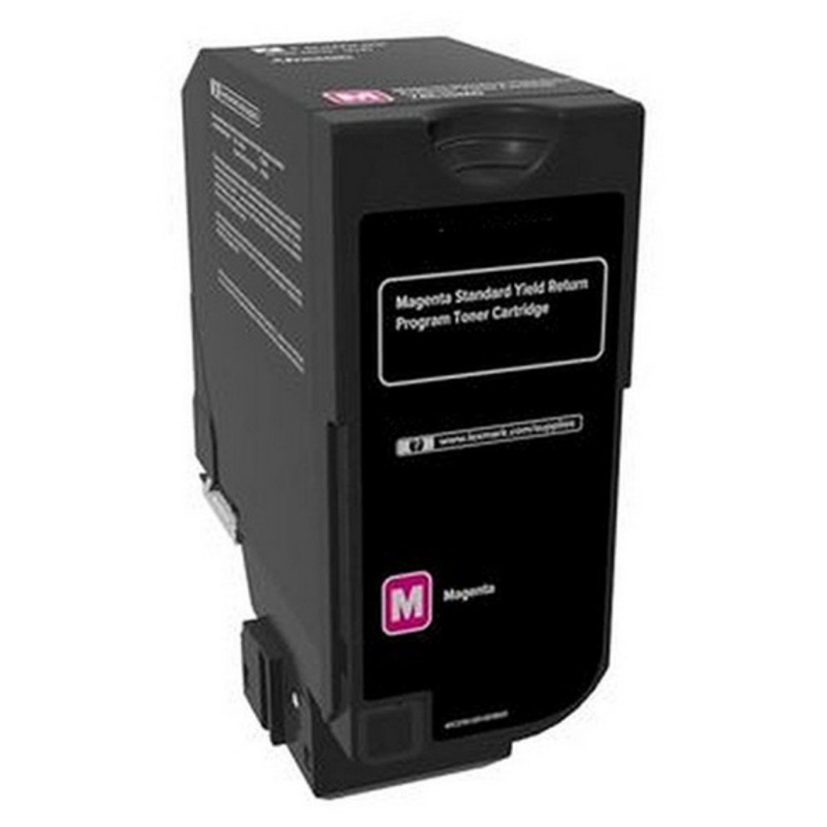 Picture of Remanufactured Lexmark 74C1SM0 Toner Cartridge, Magenta, 7K Yield, Made in USA