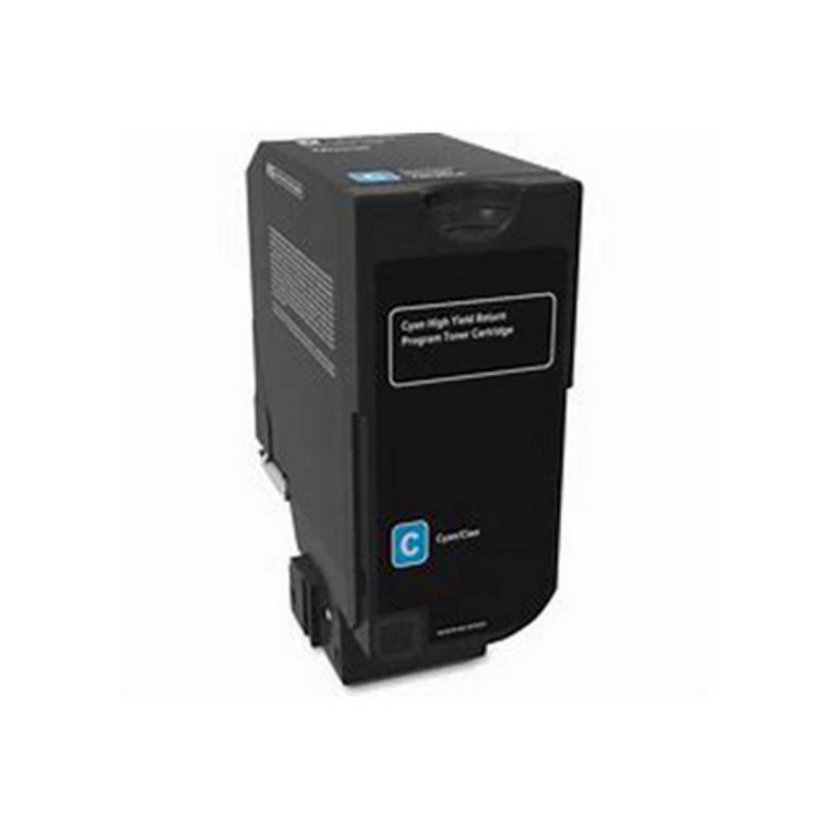 Picture of Remanufactured Lexmark 78C1XC0 Toner Cartridge, Cyan, 5K Extra High Yield, Made in USA