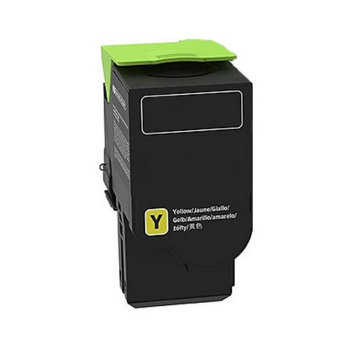 Picture of Remanufactured Lexmark 78C1XY0 Toner Cartridge, Yellow, 5K Extra High Yield, Made in USA