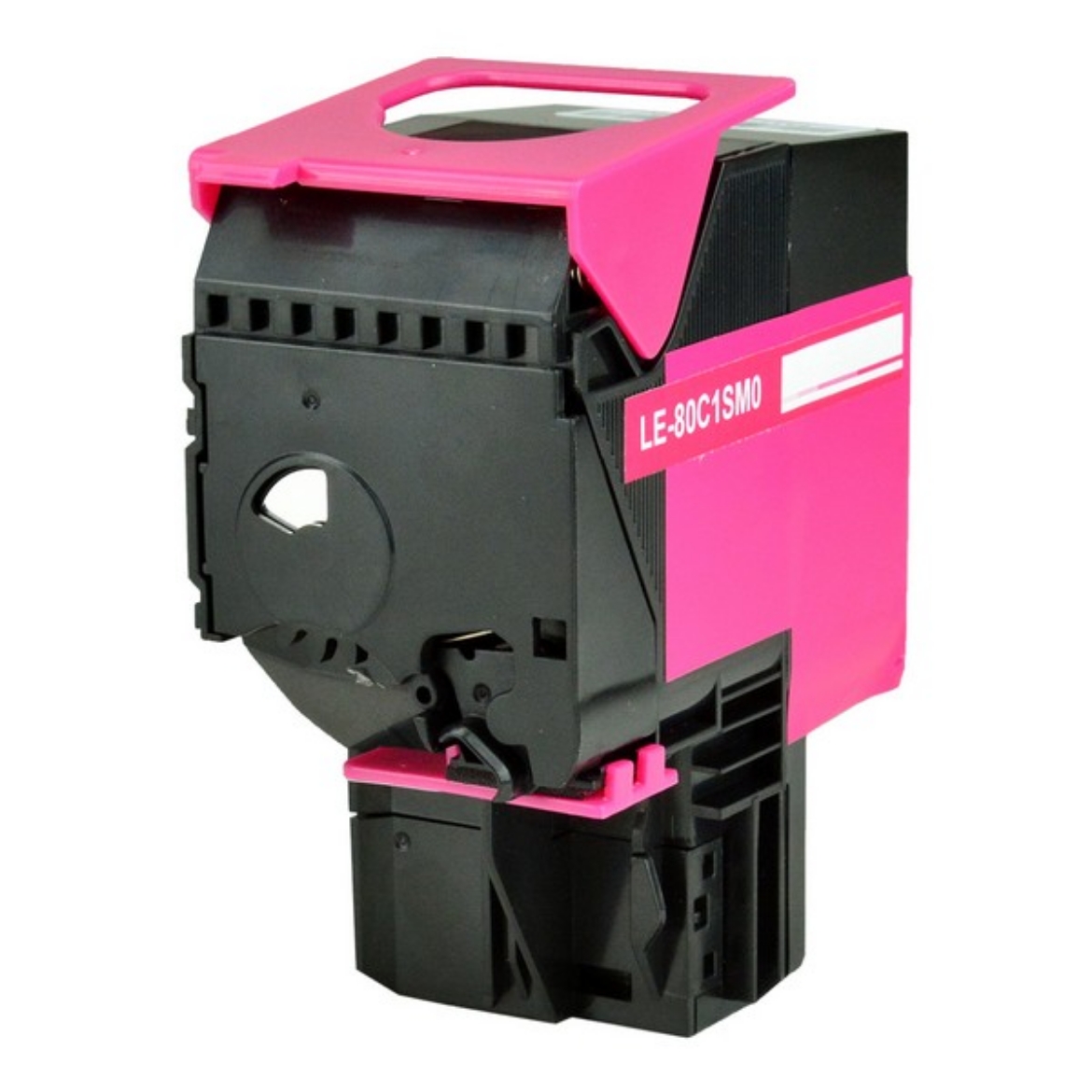 Picture of Remanufactured Lexmark 801SM (80C0S30) Toner Cartridge, Magenta, 2K Yield