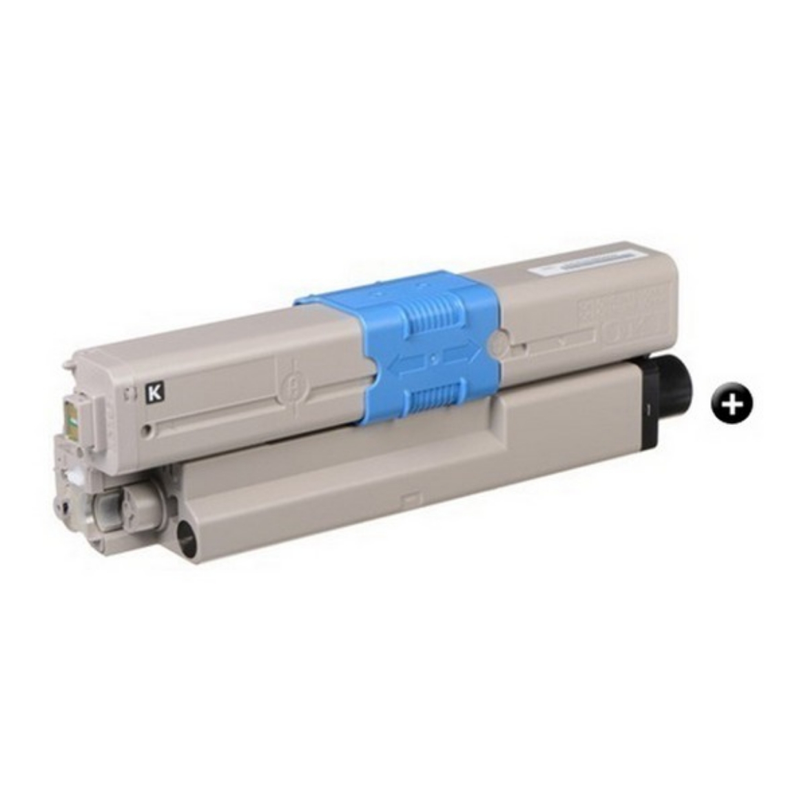 Picture of Compatible Okidata C332 C363DN (46508704) Toner Cartridge, Black, 3.5K High Yield