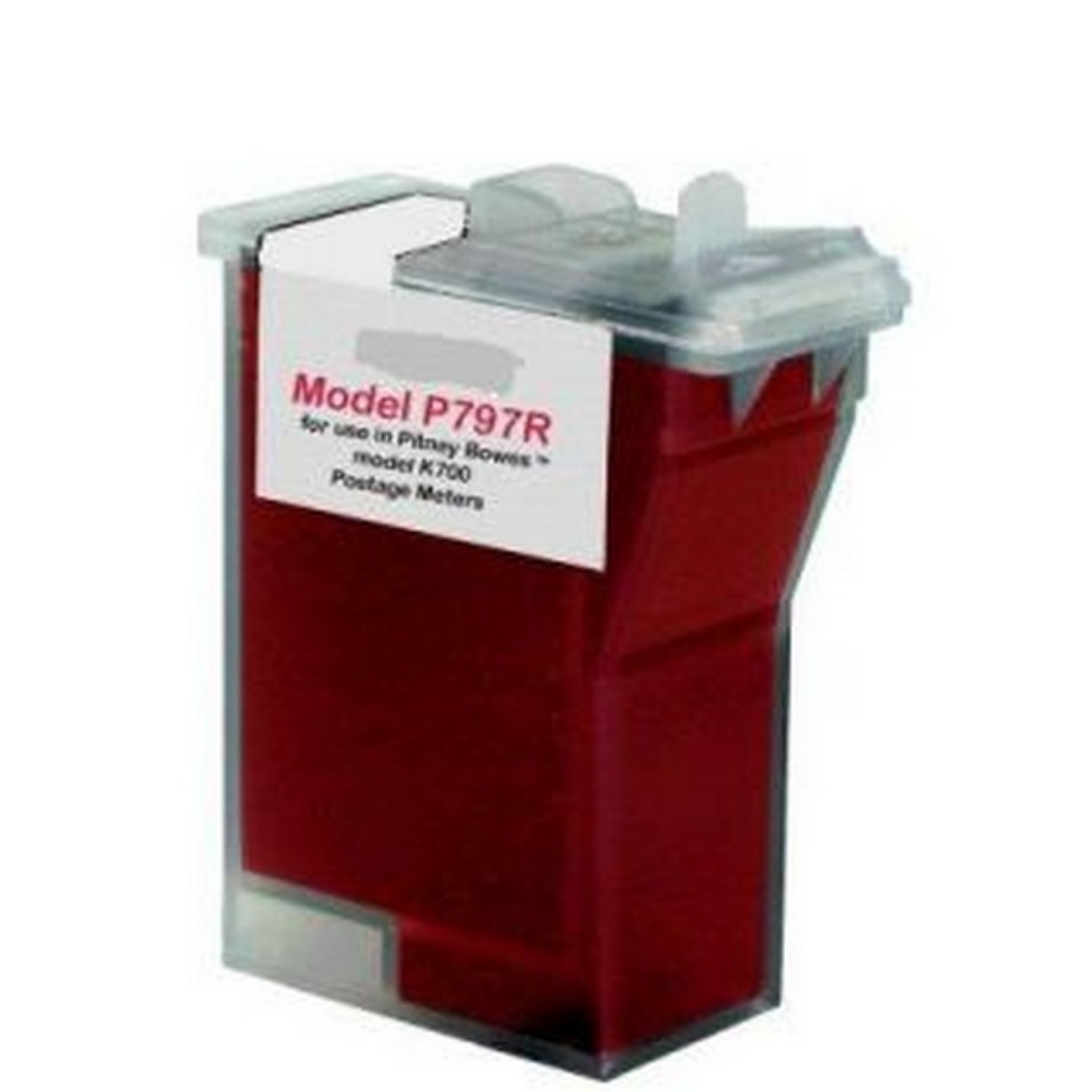 Picture of Compatible Pitney Bowes 797-0 InkJet Cartridge, Fluorescent Red, 800 Yield