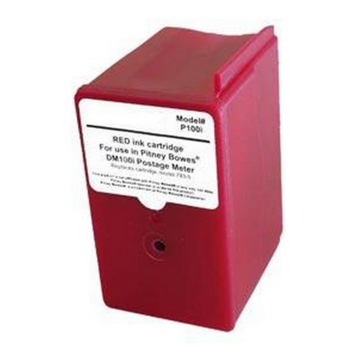 Picture of Remanufactured Pitney Bowes DM100 DM125 DM150 DM175 (793-5) InkJet Cartridge, Fluorescent Red, 3000 Impressions