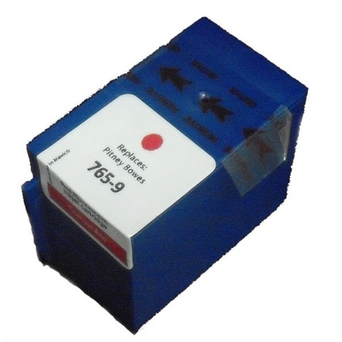 Picture of Remanufactured Pitney Bowes DM300 DM400 G900 (765-9) InkJet Cartridge, Fluorescent Red, 8000 Impressions