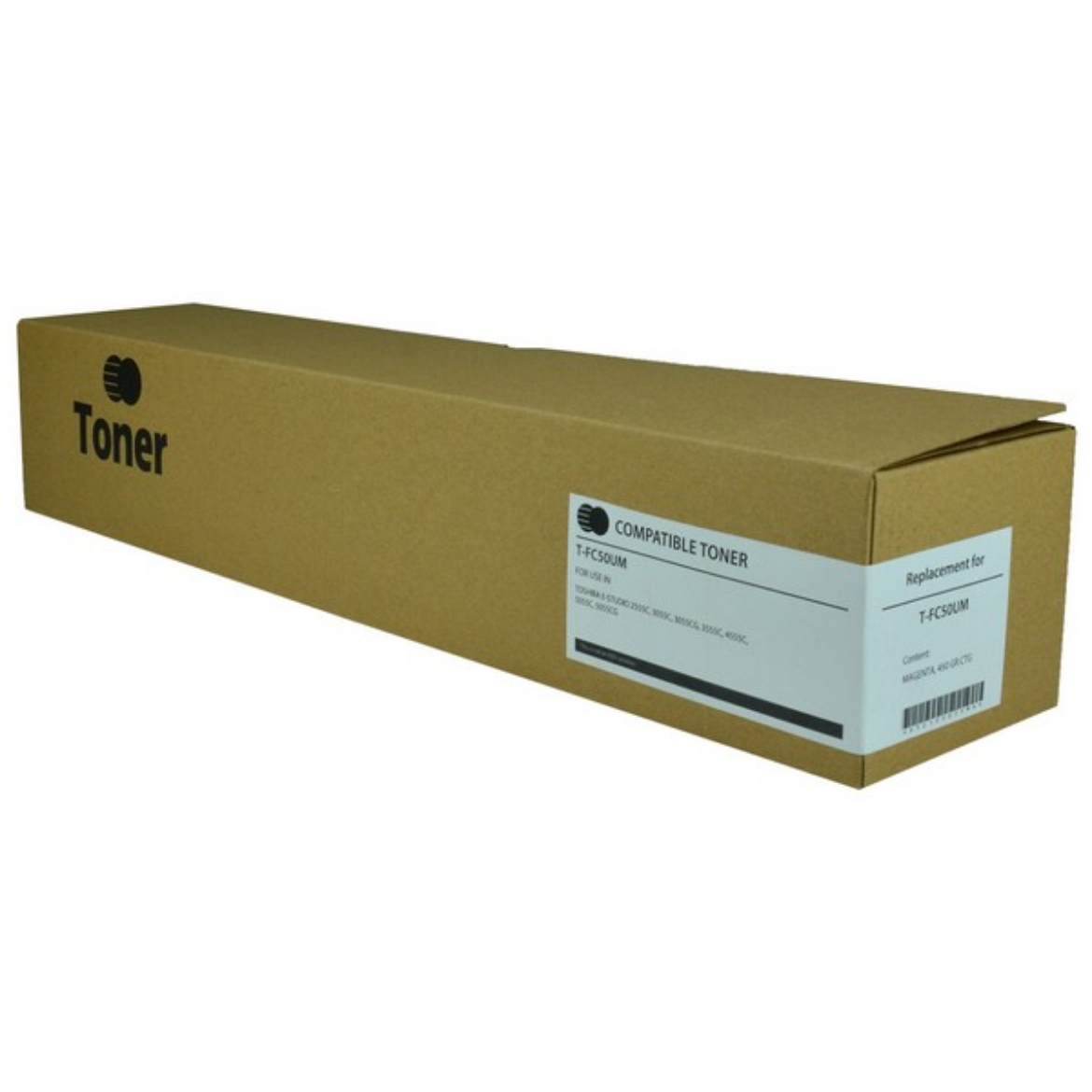 Picture of Compatible Toshiba e-STUDIO 2555 3055 4555 5055 (T-FC50U-M) Toner Cartridge, Magenta, 28K Yield