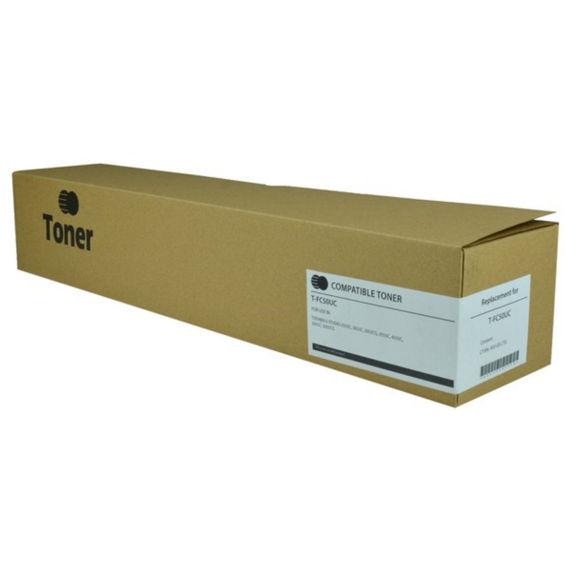 Picture of OEM Toshiba T-FC50U-C (TFC50UC) Toner Cartridge, Cyan, 28K Yield