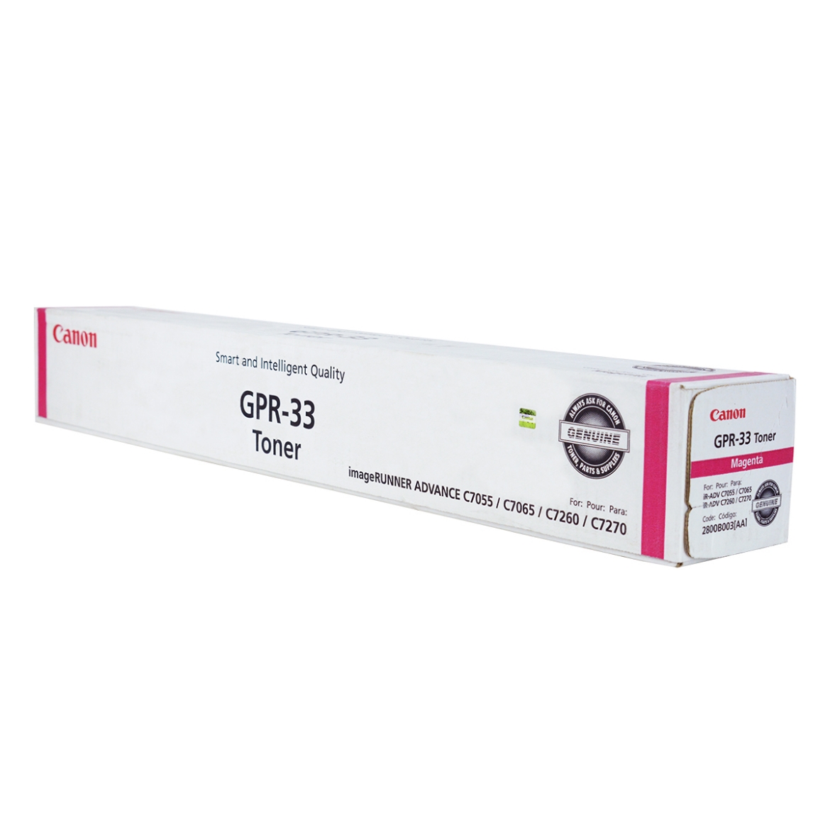 Picture of OEM Canon GPR-33 (2800B003) Toner Cartridge, Magenta, 52K Yield