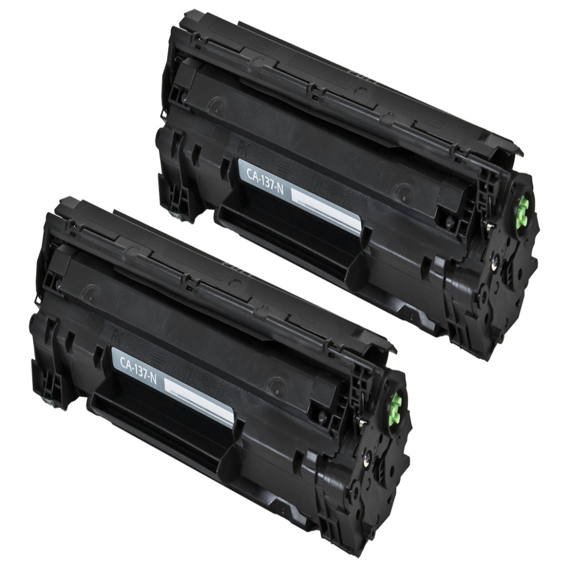 Picture of Compatible Canon CRG-137 (9435B001AA) Toner Cartridge, Black, 2.4K Yield, 2 Cartridge Value Pack