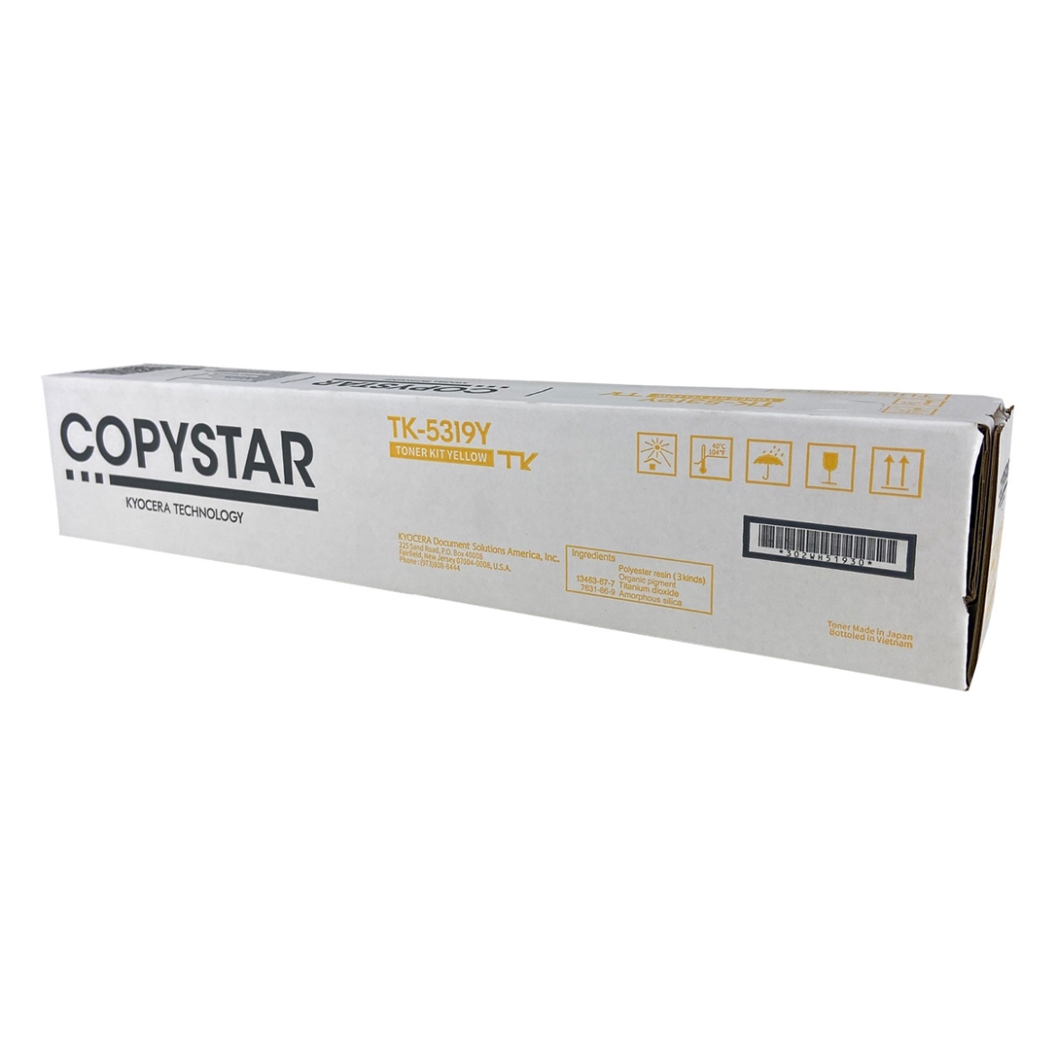 Picture of Kyocera Mita 1T02WHACS0 (TK-5319Y) Yellow Toner Cartridge (18000 Yield)