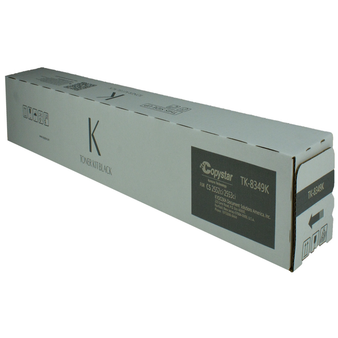 Picture of Kyocera Mita 1T02L70CS0 (TK-8349K) Black Toner Cartridge (20000 Yield)