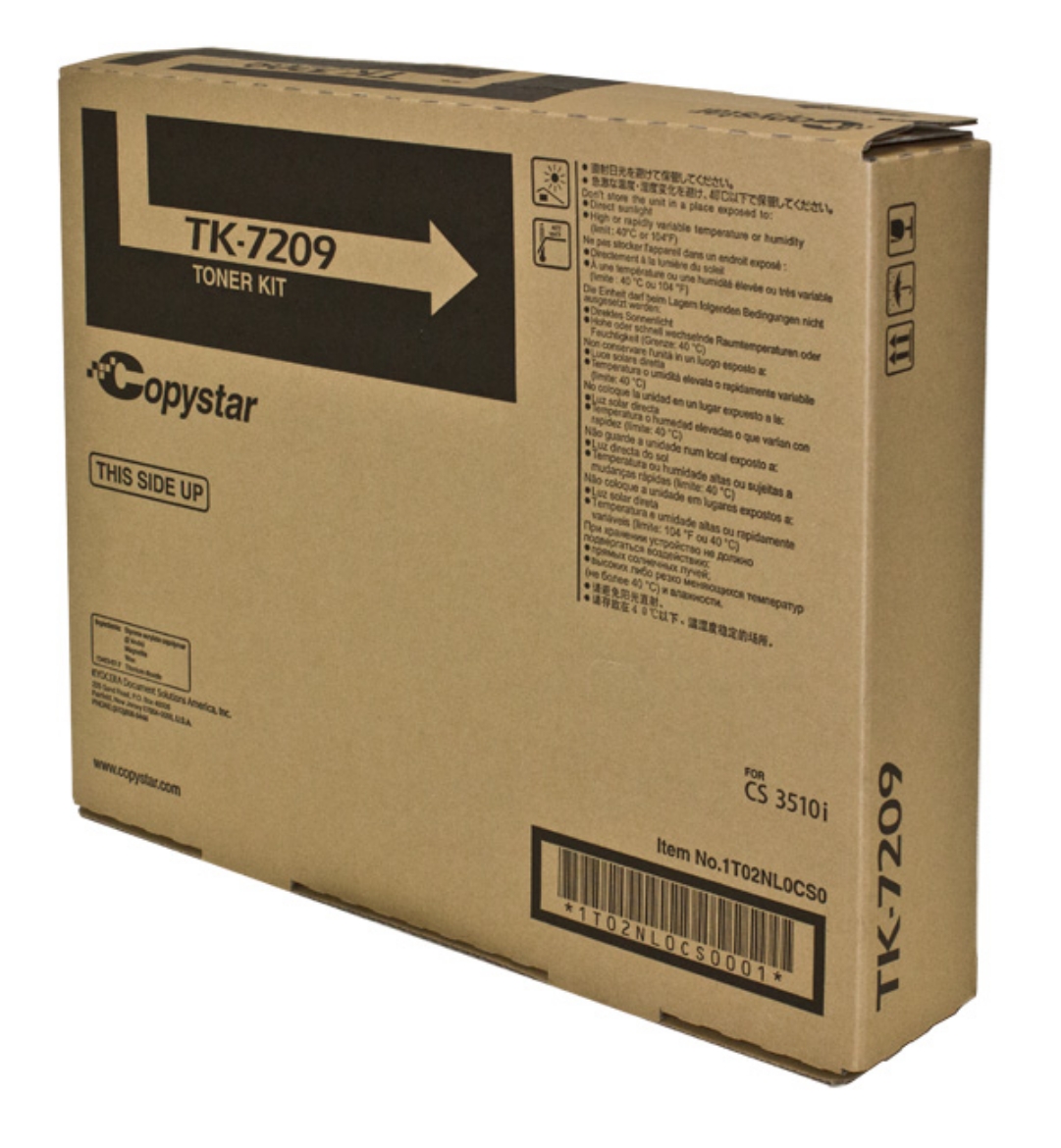 Picture of Kyocera Mita 1T02P80CS0 (TK-7109) Black Toner Cartridge (20000 Yield)