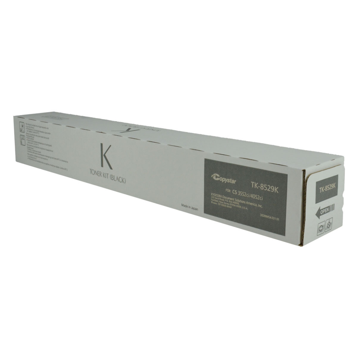 Picture of Kyocera Mita 1T02RM0CS0 (TK-8529K) Black Toner Cartridge (30000 Yield)