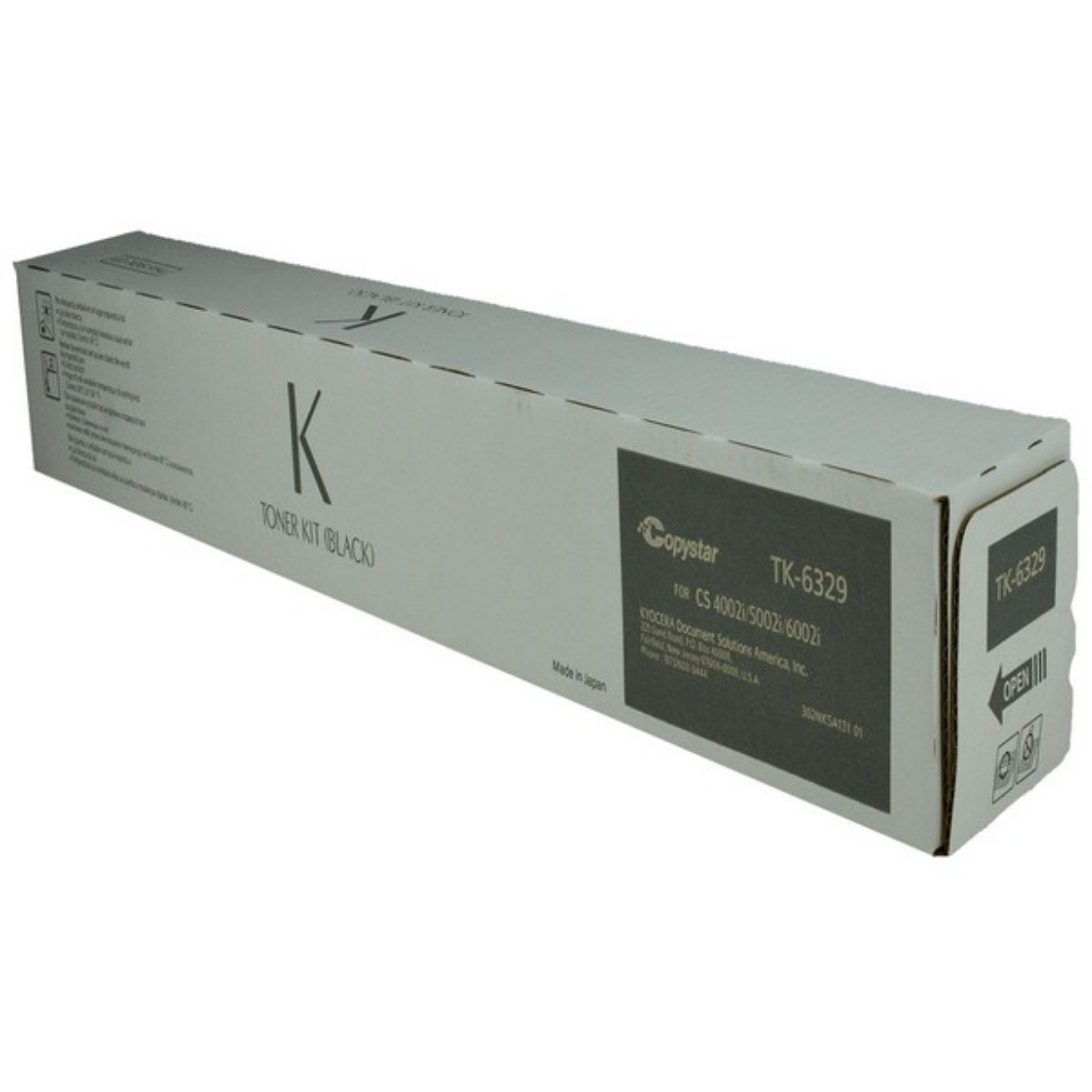 Picture of Kyocera Mita 1T02NK0CS0 (TK-6329) Black Toner Cartridge (35000 Yield)