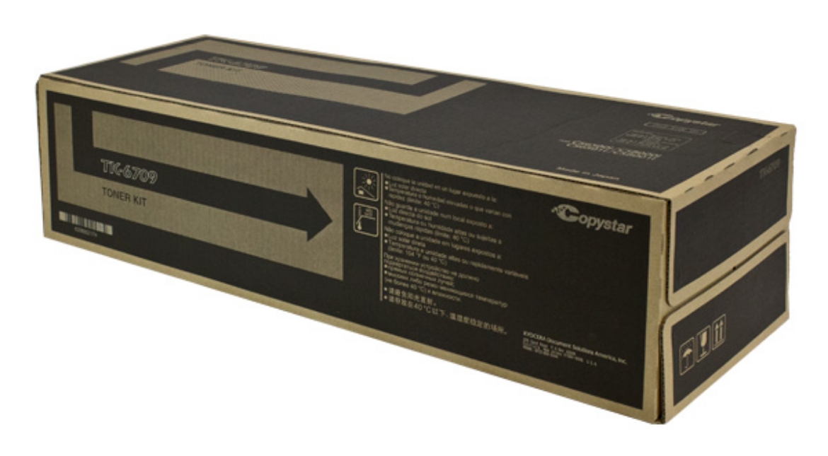 Picture of Kyocera Mita 1T02LF0CS0 (TK-6709, 1T02LF0AS0) Black Toner Cartridge (70000 Yield)