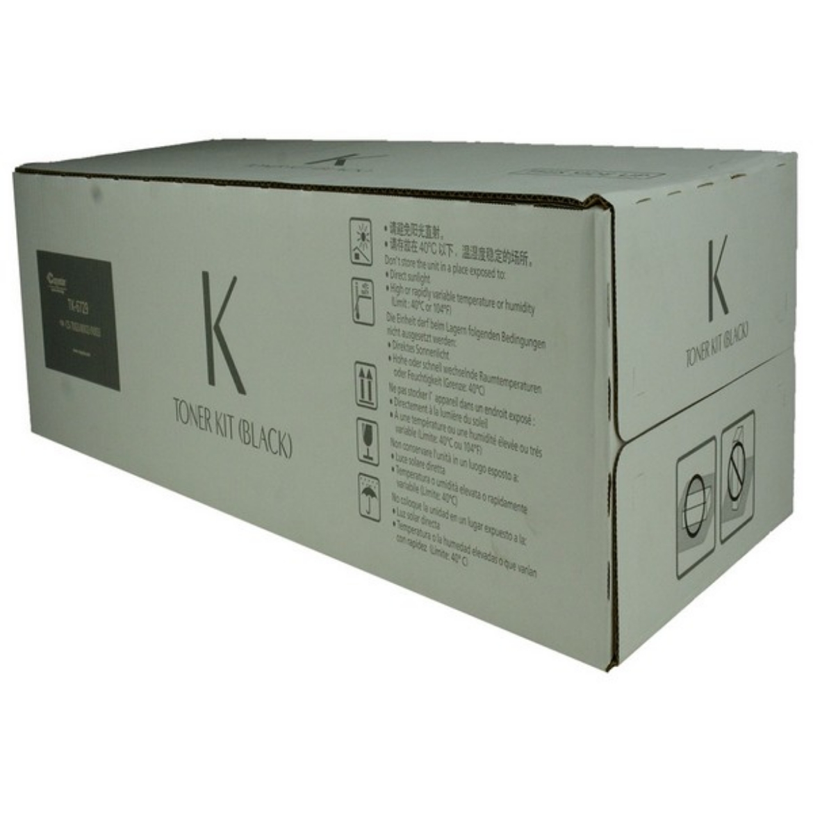 Picture of Kyocera Mita 1T02NJ0CS0 (TK-6729, TK-6727) Black Toner Cartridge (70000 Yield)