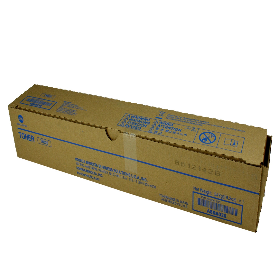 Picture of OEM Konica Minolta TN325 (A8DA030) Toner Cartridge, Black, 24K Yield