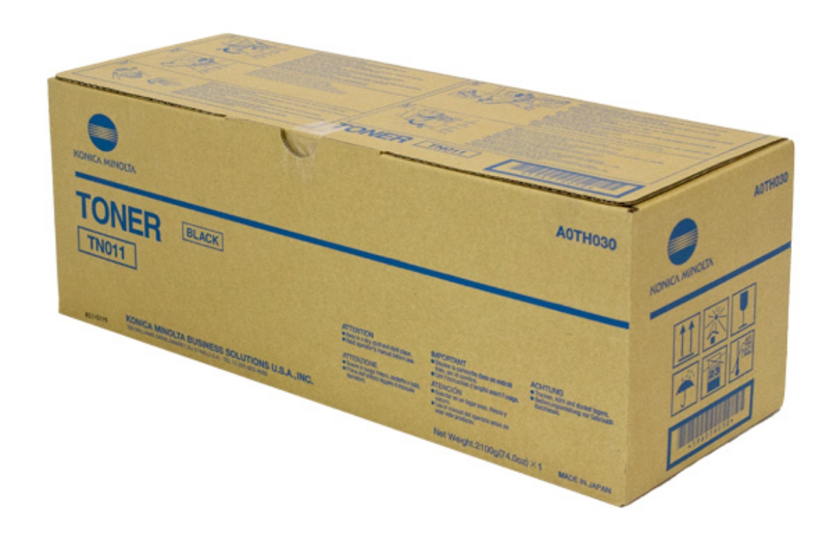 Picture of OEM Konica Minolta TN011 (A0TH030) Toner Cartridge, Black, 119K Yield