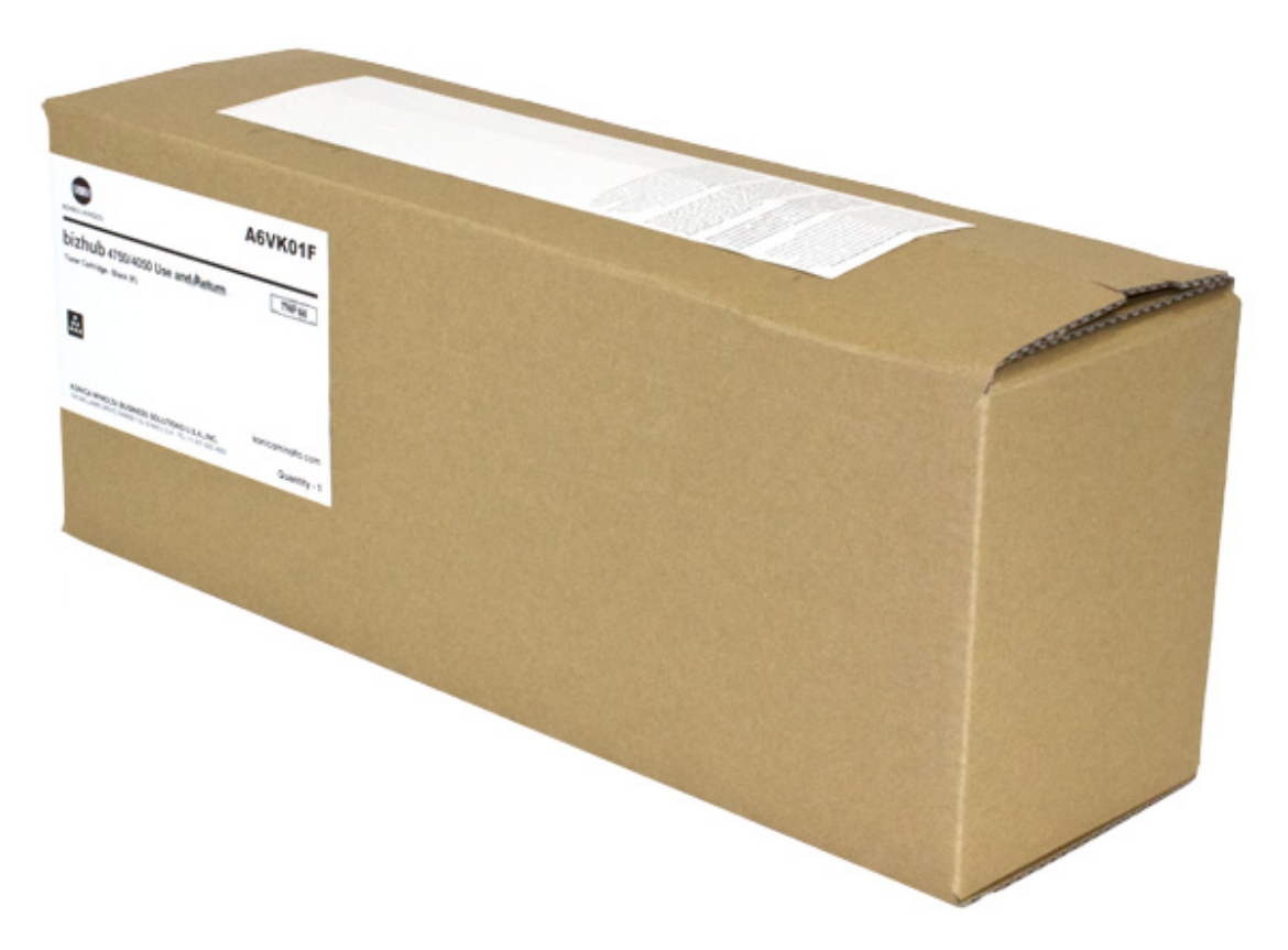 Picture of OEM Konica Minolta TNP44 (A6VK01F) Toner Cartridge, Black, 20K Yield, Return Program