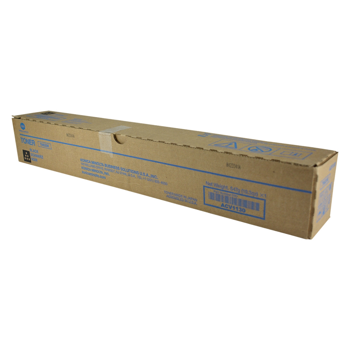 Picture of OEM Konica Minolta TN626K (ACV1130) Toner Cartridge, Black, 28K Yield