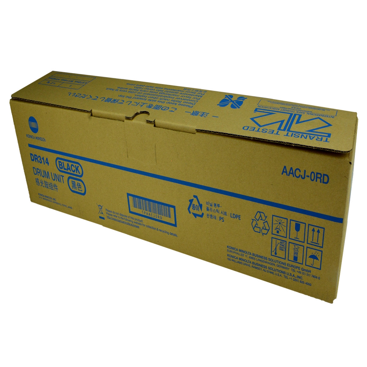 Picture of OEM Konica Minolta DR314K (AACJ0RD) Drum Unit, Black, 285K Yield