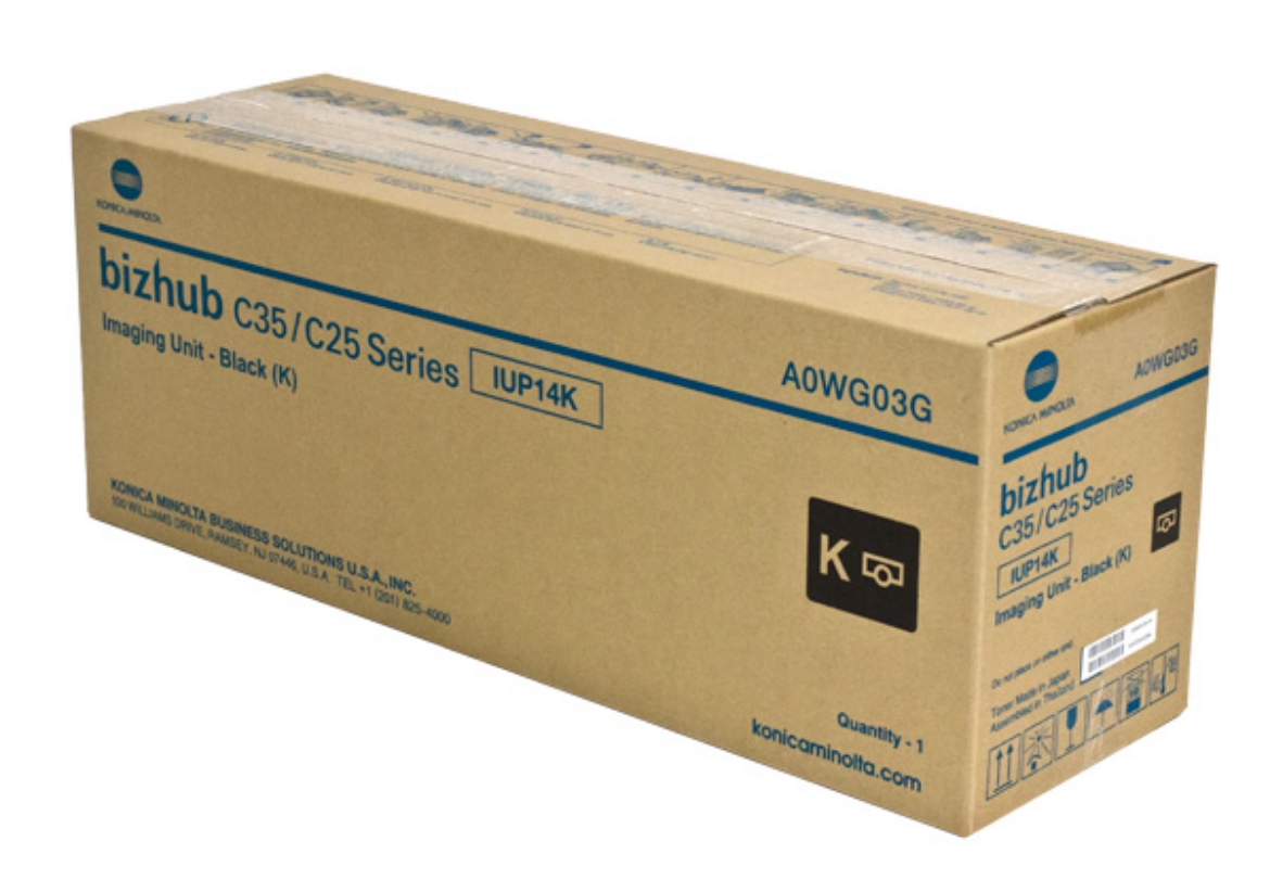 Picture of Konica Minolta A0WG03G Black Drum Unit (30000 Yield)